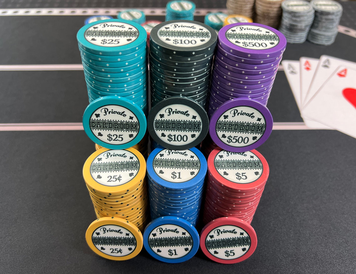 Private Cardroom Poker Chips [39mm]