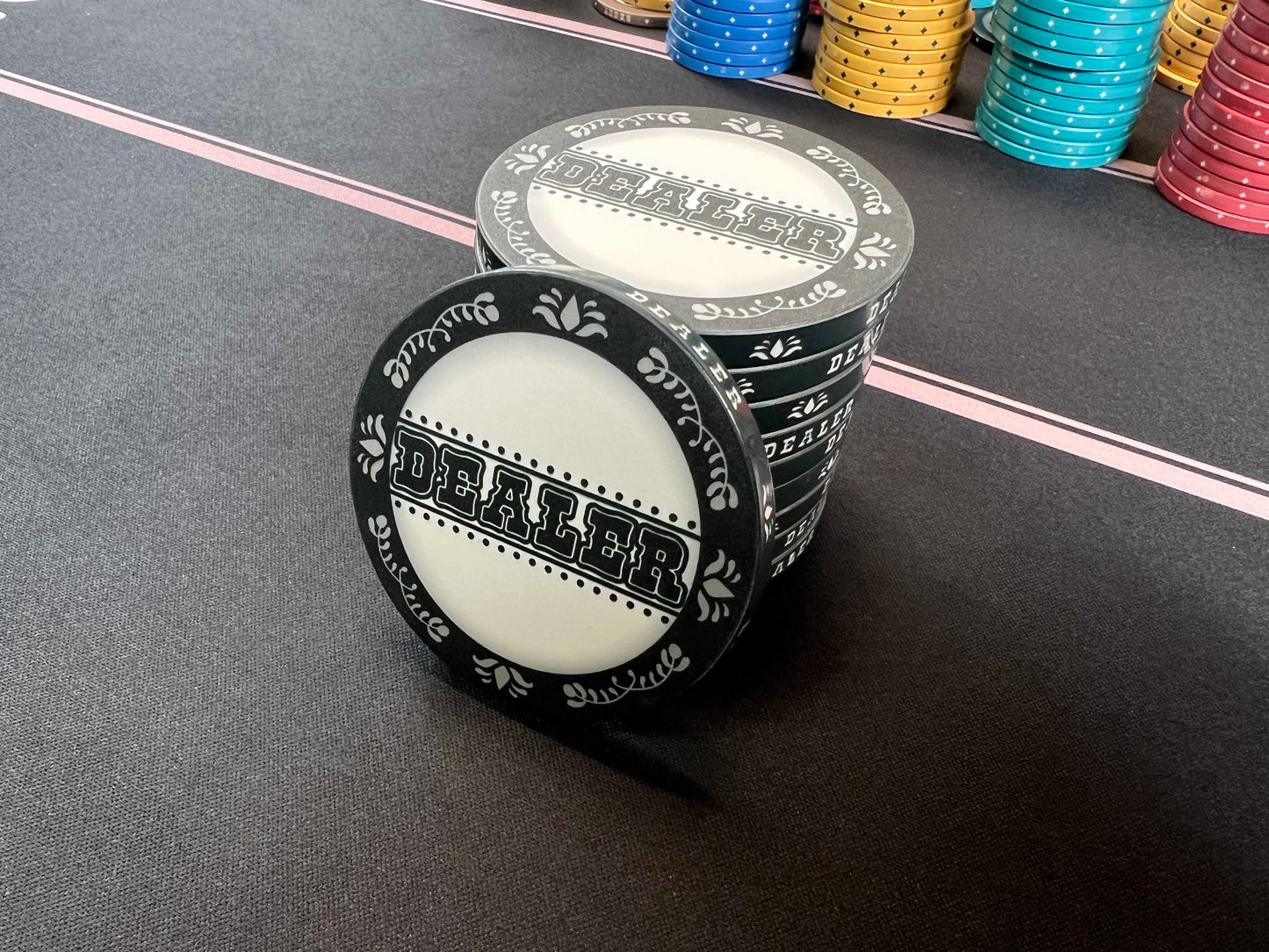 Private Cardroom Dealer Button [60mm]