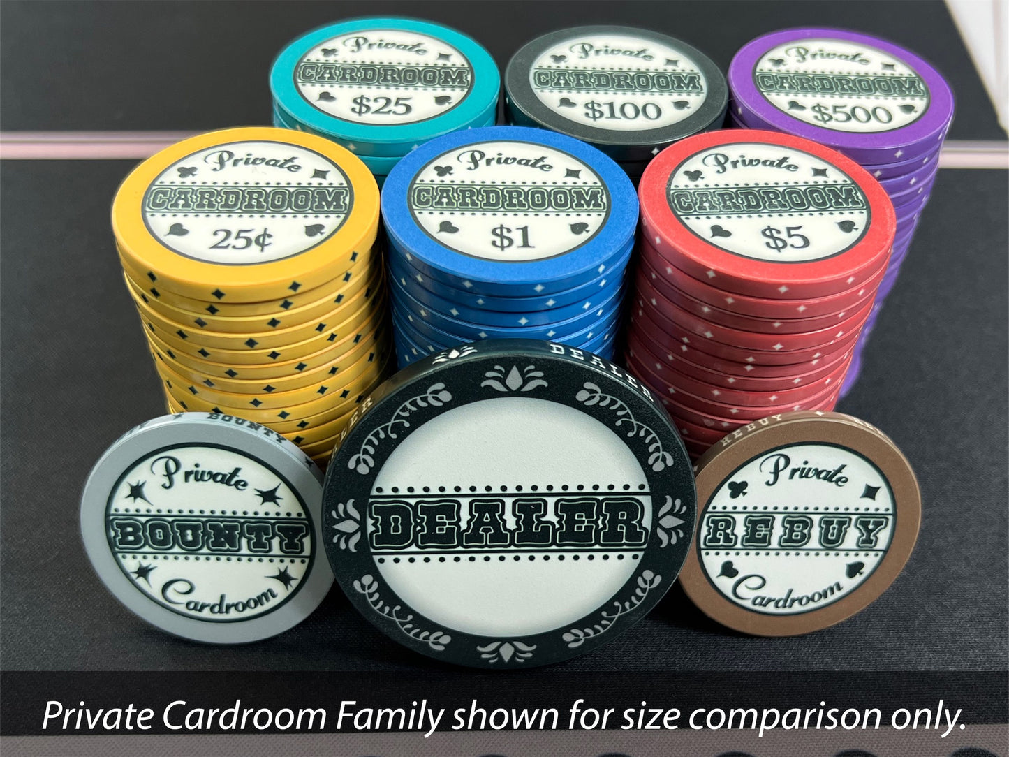 Private Cardroom Bounty Chips [43mm]