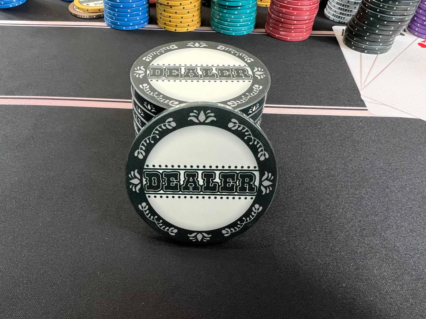 Private Cardroom Dealer Button [60mm]