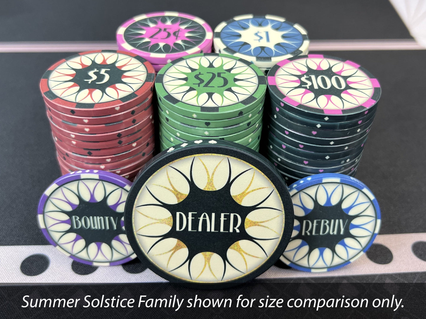 Summer Solstice Poker Chips [39mm]